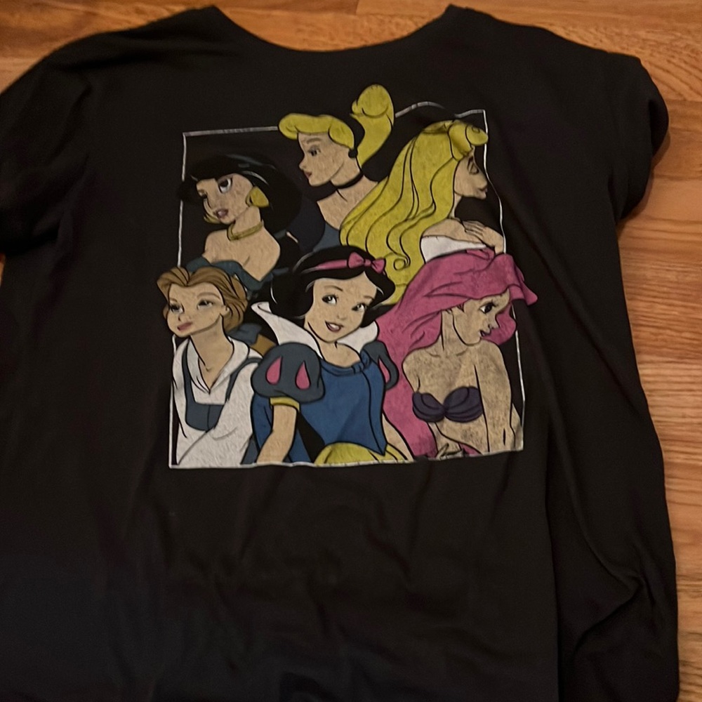 Disney princesss small juniors or adult shirt
